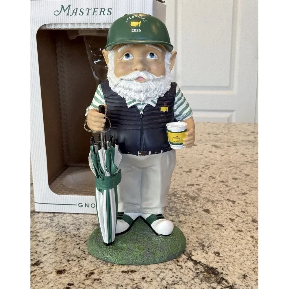 Masters 2026 Tournament Full Size Gnome Augusta National Golf Limited Edition